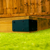 Jumbo 2-Tier Corner Railway Sleeper Bracket (Pack of 4)